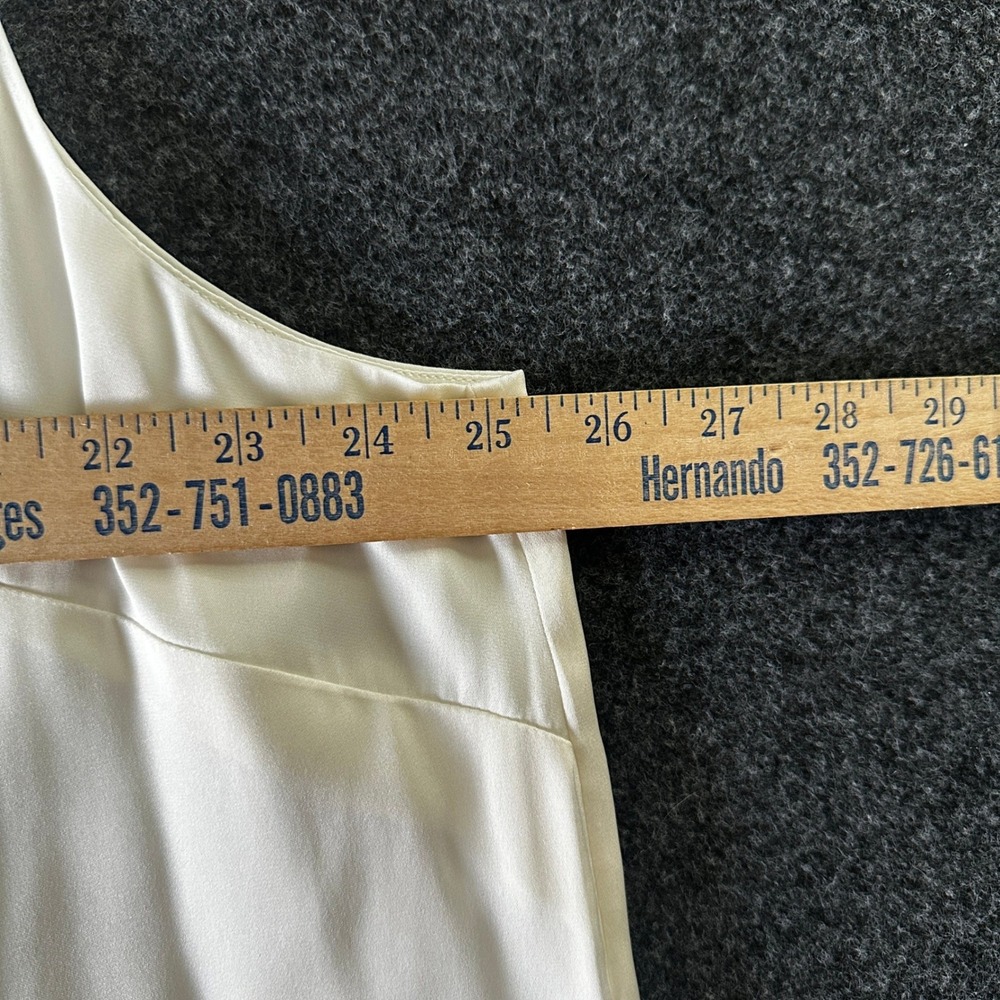 Quince Washable Silk V-Neck Camisole Ivory White Sleeveless Top 3X CMA01 FA24 - Picture 5 of 6